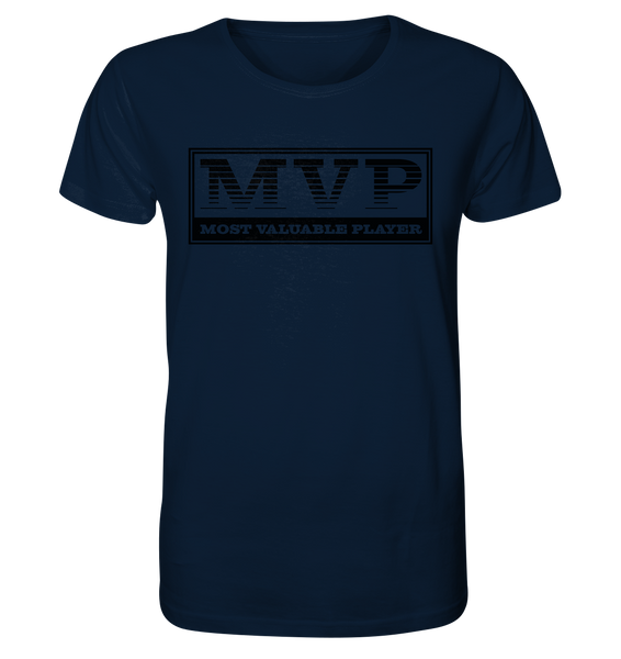 N.O.S.W. BLOCK Teamsport Shirt "MVP" Männer Organic T-Shirt navy