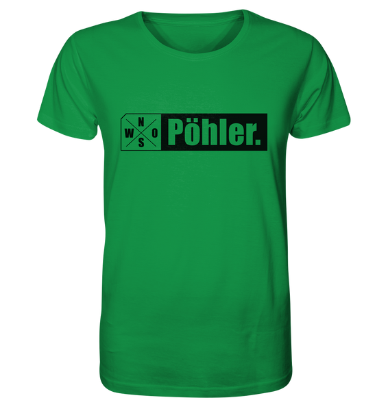 N.O.S.W. BLOCK Teamsport Shirt "Pöhler." Männer Organic T-Shirt grün