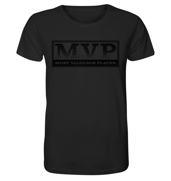 N.O.S.W. BLOCK Teamsport Shirt "MVP" Männer Organic T-Shirt schwarz