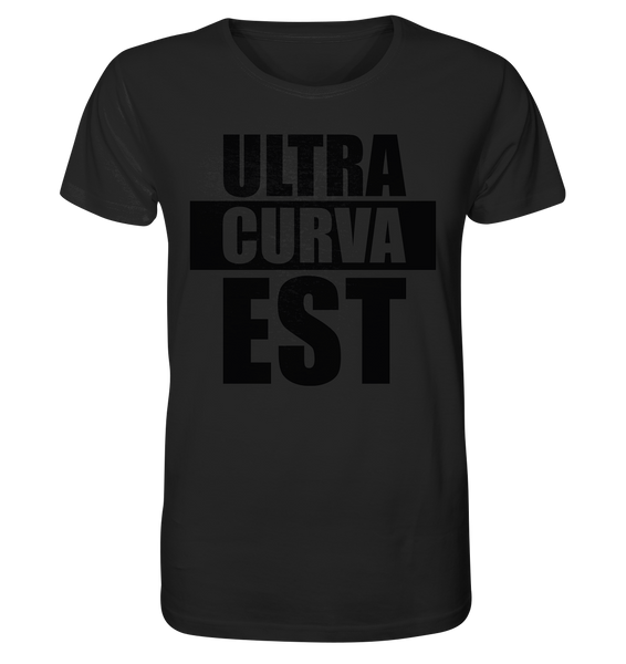 N.O.S.W. BLOCK Ultras Shirt "ULTRA CURVA EST" Männer Organic T-Shirt schwarz