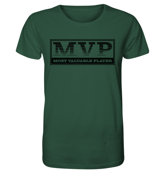 N.O.S.W. BLOCK Teamsport Shirt "MVP" Männer Organic T-Shirt dunkelgrün