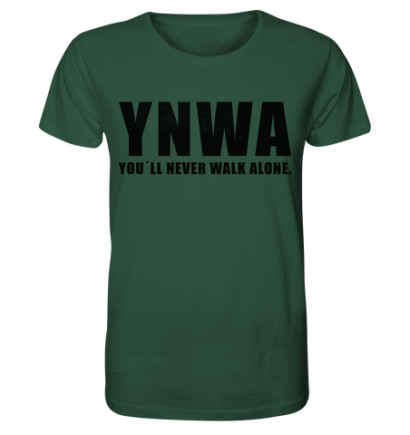 N.O.S.W. BLOCK Fanblock Shirt "YNWA" Männer Organic T-Shirt dunkelgrün