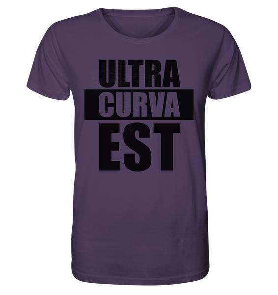 N.O.S.W. BLOCK Ultras Shirt "ULTRA CURVA EST" Männer Organic T-Shirt lila