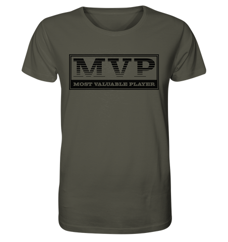 N.O.S.W. BLOCK Teamsport Shirt "MVP" Männer Organic T-Shirt khaki