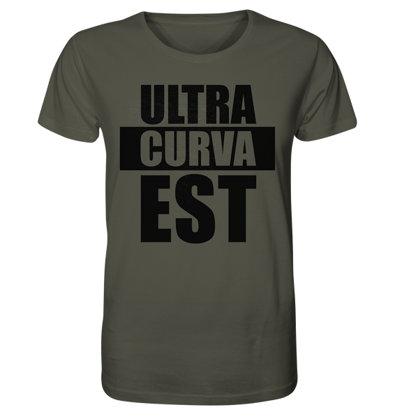 N.O.S.W. BLOCK Ultras Shirt "ULTRA CURVA EST" Männer Organic T-Shirt khaki