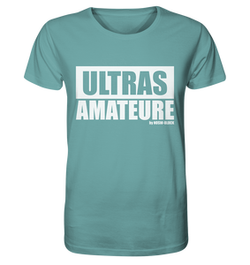 N.O.S.W. BLOCK Ultras Shirt "ULTRAS AMATEURE" Männer Organic T-Shirt citadel blue