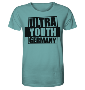 N.O.S.W. BLOCK Ultras Shirt "ULTRA YOUTH GERMANY" Männer Organic T-Shirt citadel blau
