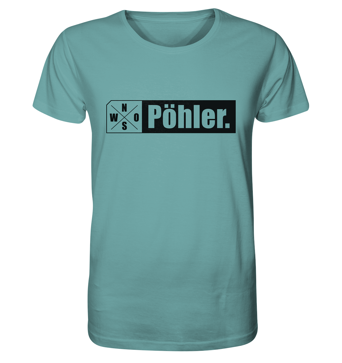 N.O.S.W. BLOCK Teamsport Shirt "Pöhler." Männer Organic T-Shirt citadel blue