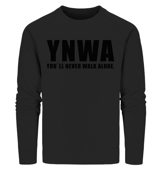 N.O.S.W. BLOCK Fanblock Sweater "YNWA" Männer Organic Sweatshirt schwarz