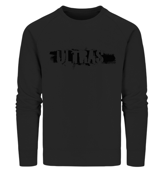 N.O.S.W. BLOCK Ultras Sweater "ULTRAS" Männer Organic Sweatshirt schwarz