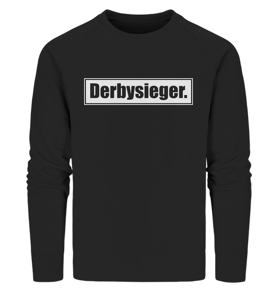 N.O.S.W. BLOCK Fanblock Sweater "Derbysieger." Männer Organic Sweatshirt schwarz