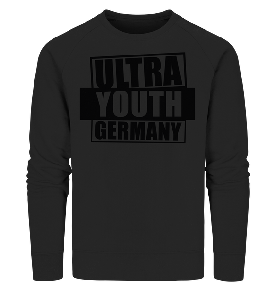 N.O.S.W. BLOCK Ultras Sweater "ULTRA YOUTH GERMANY" Männer Organic Sweatshirt schwarz