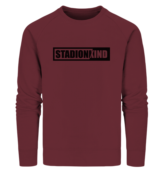 BLOCK.FC Fanblock Sweater "STADIONKIND" Männer Organic Sweatshirt weinrot