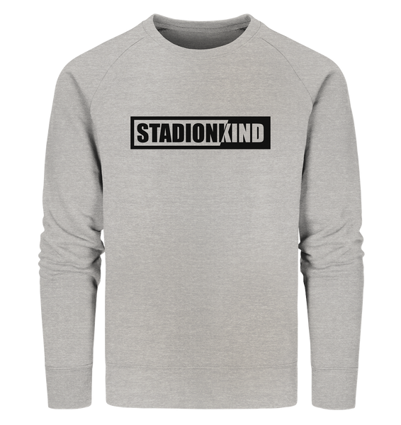 BLOCK.FC Fanblock Sweater "STADIONKIND" Männer Organic Sweatshirt heather grau
