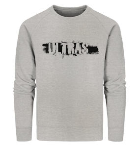 N.O.S.W. BLOCK Ultras Sweater "ULTRAS" Männer Organic Sweatshirt heather grey