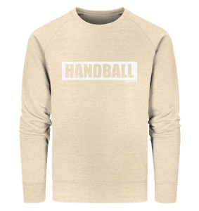 N.O.S.W. BLOCK Teamsport Sweater "HANDBALL" Männer Organic Sweatshirt natural raw