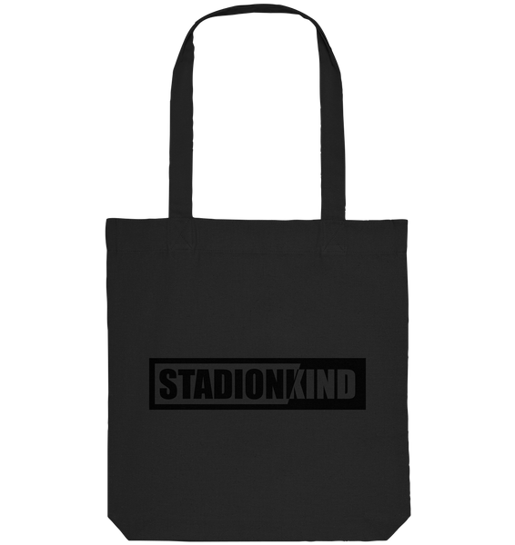 BLOCK.FC Fanblock Tote-Bag "STADIONKIND" Organic Baumwolltasche schwarz