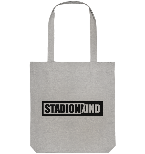 BLOCK.FC Fanblock Tote-Bag "STADIONKIND" Organic Baumwolltasche heather grau