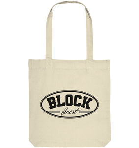 N.O.S.W. BLOCK Fanblock Tote-Bag "BLOCK finest" Organic Baumwolltasche natural