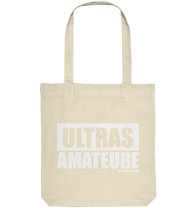N.O.S.W. BLOCK Fanblock Ultras Tote-Bag "ULTRAS AMATEURE" Organic Baumwolltasche natural