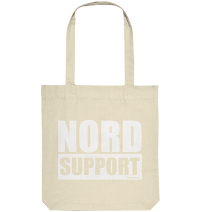 N.O.S.W. BLOCK Fanblock Tote-Bag "NORD SUPPORT" Organic Baumwolltasche natural