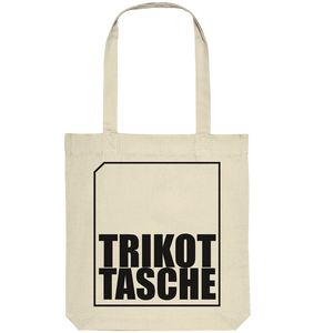 N.O.S.W. BLOCK Teamsport Tote-Bag "TRIKOT TASCHE" Organic Baumwolltasche natural